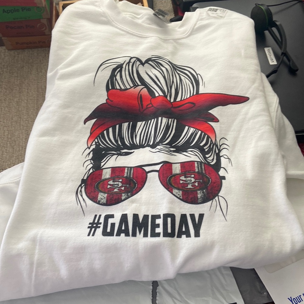 Custom 49ers sweatshirt San Francisco